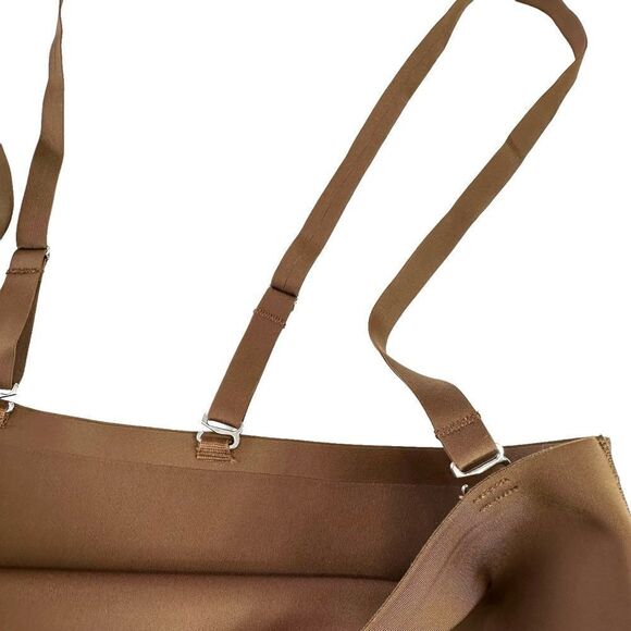 Heist The High Waist Tan Adjustable Strap Sculpting Shapewear Briefs, Medium - Picture 5 of 6